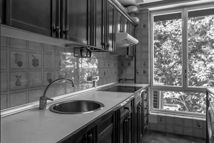 Foto de cocina en un piso en alquiler